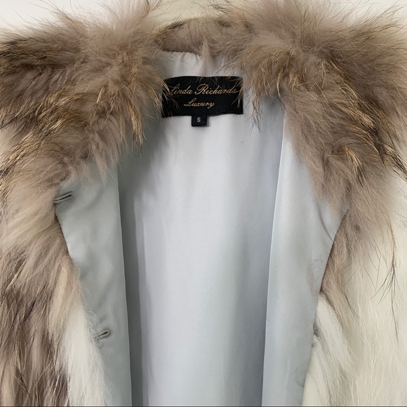 Linda Richards Unique Fox Fur Ombre Vest - Picture 4 of 12